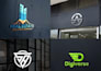 design a modern minimalist logo and premium brand identity